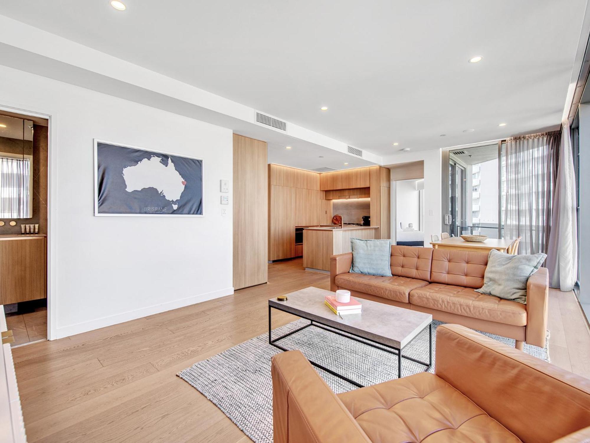 Lovely 2 Bedroom Executive Apartment Brisbane Exterior photo